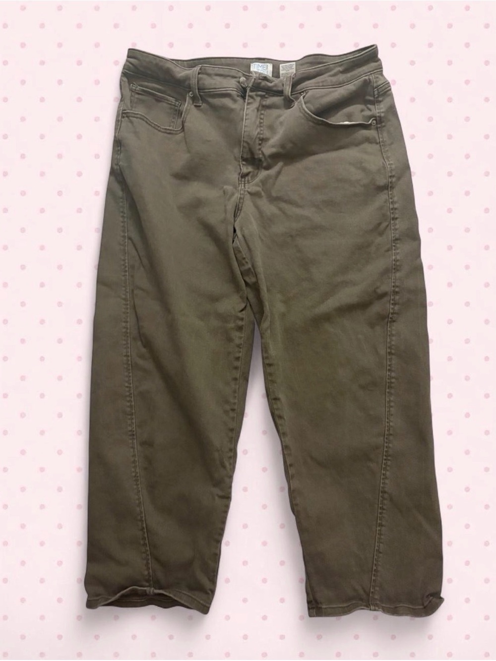 Olive green pants